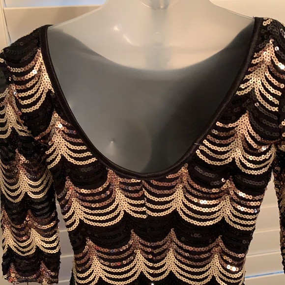 sequin mini dress size small - Picture 6 of 7